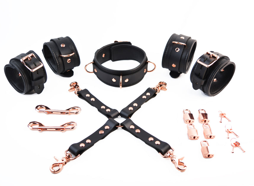 Rosy Gold Nouveau BDSM set accessoires BDSM