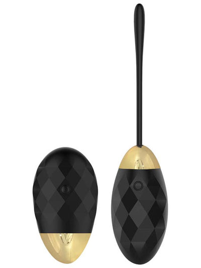 Diamonds The Majesty - Rechargeable Egg with Remote - Black | Mercy Industries