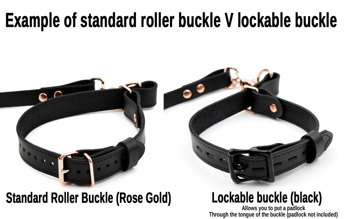 Roller buckle - Rose Gold