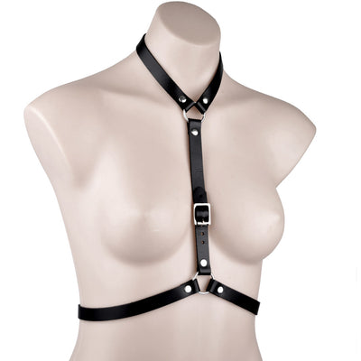 BDSM Products | Black Leather Honey Body Harness
