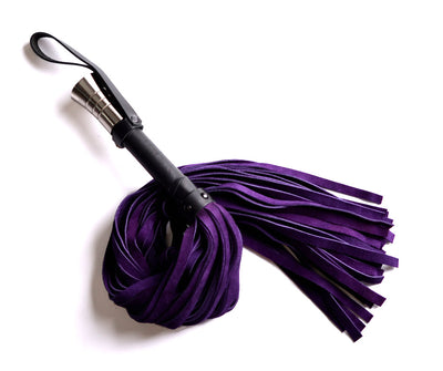 Mercy Industries | Premium Leather Flogger - Purple